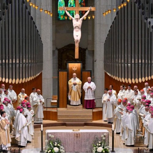 Leão XIV na Sagrada Família: não podemos acreditar em Jesus e promover a guerra