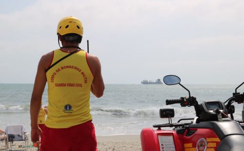 segurança praia central camboriú